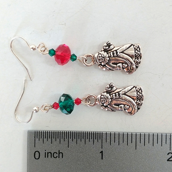 Swarovski Christmas earrings - Picture 4 of 4